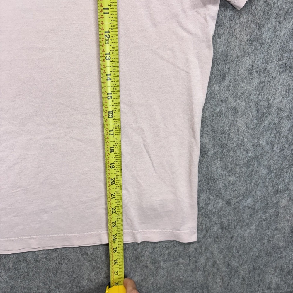 Sunspel T-Shirt Men's XS Short Sleeve Cotton Pink White Striped England Luxury - Picture 6 of 9